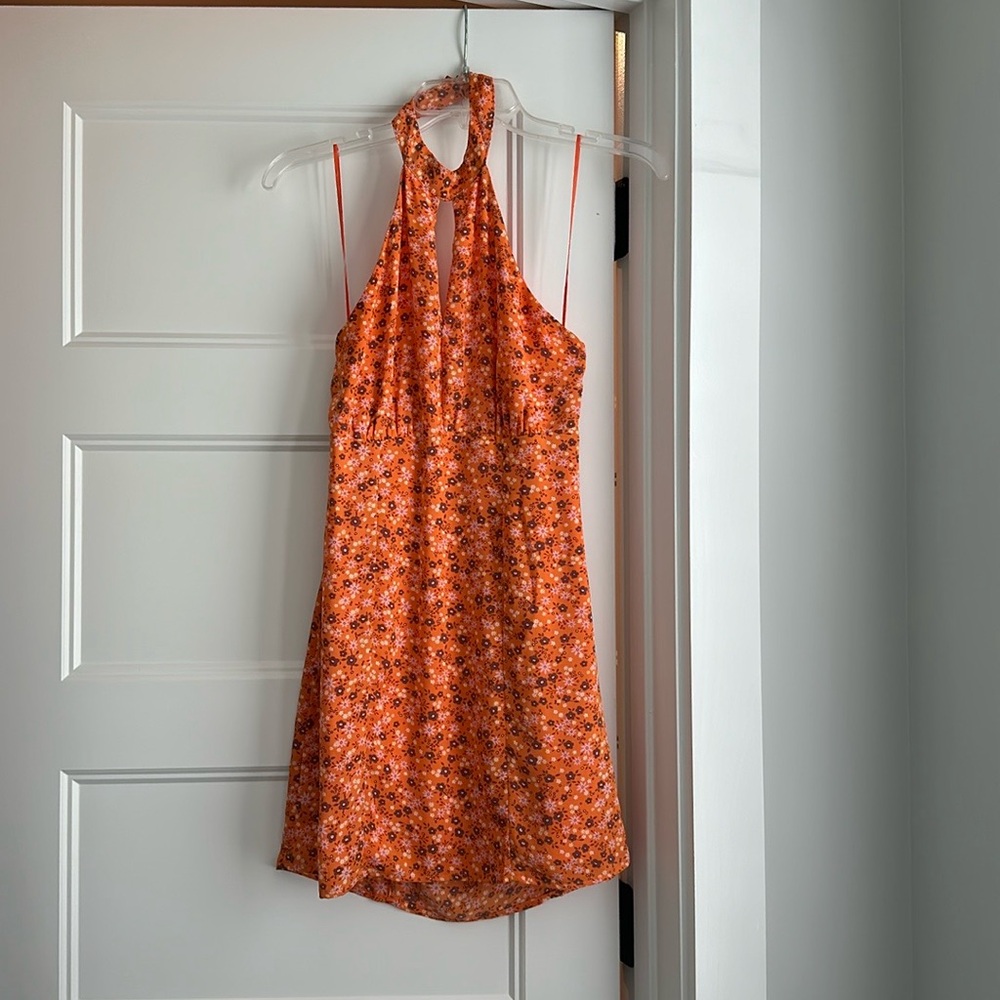 Orange Romper